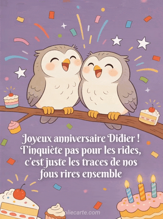 Joyeux anniversaire Didier - Joyeux anniversaire didier rigolo