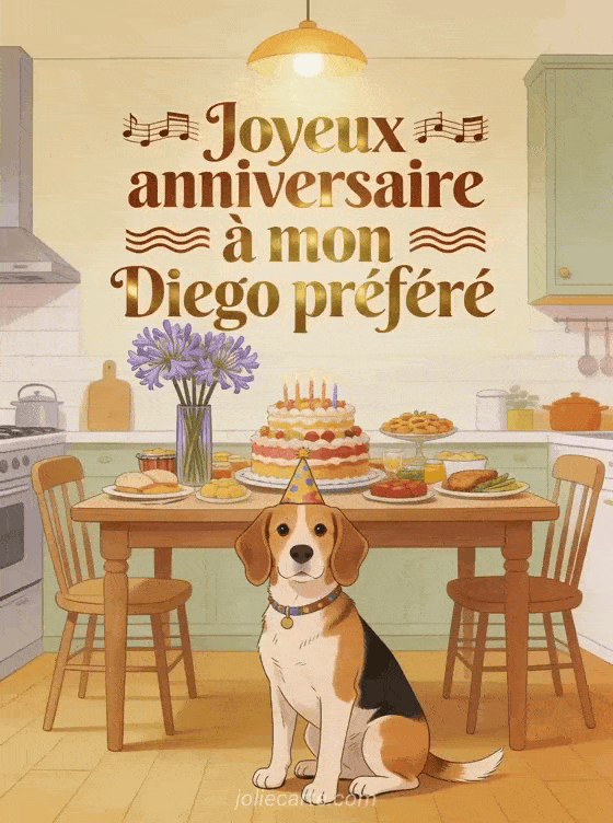 Joyeux anniversaire Diego - Joyeux anniversaire diego gif anime