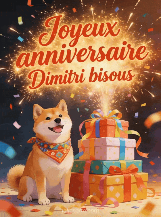 Joyeux anniversaire Dimitri - Joyeux anniversaire dimitri bisous