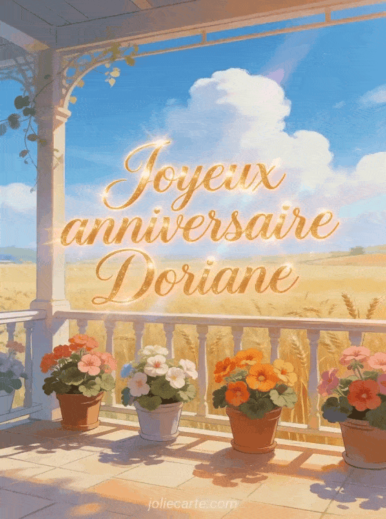 Joyeux anniversaire Doriane - Joyeux anniversaire doriane image