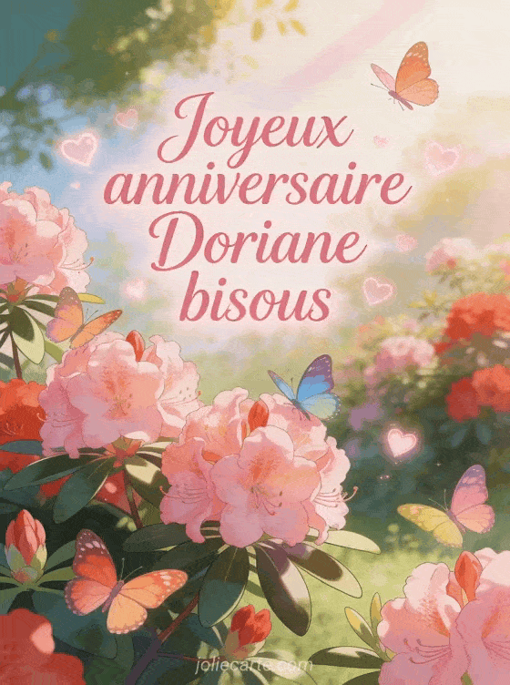 Joyeux anniversaire Doriane - Joyeux anniversaire doriane bisous