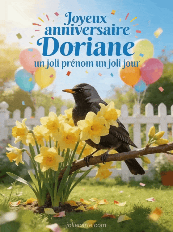Joyeux anniversaire Doriane - Joyeux anniversaire doriane gif