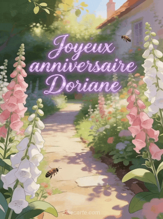 Joyeux anniversaire Doriane - Joyeux anniversaire doriane fleurs