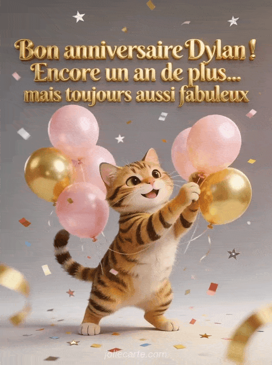 Joyeux anniversaire Dylan - Bon anniversaire dylan