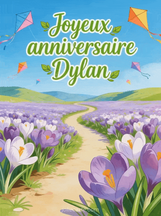 Joyeux anniversaire Dylan - Joyeux anniversaire dylan fleurs