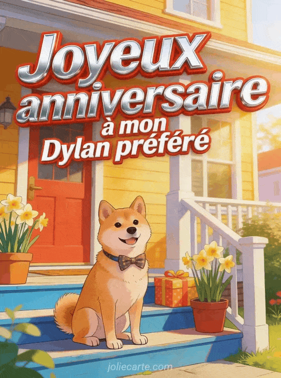 Joyeux anniversaire Dylan - Joyeux anniversaire dylan gif anime