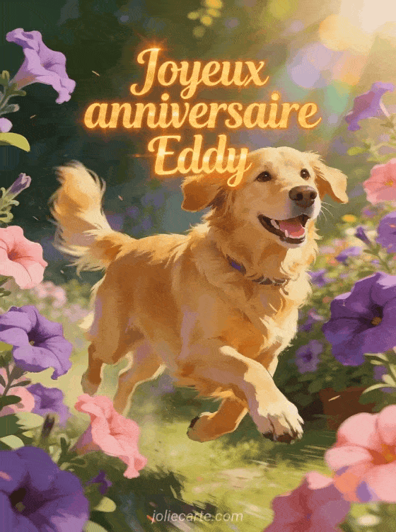 Joyeux anniversaire Eddy - Joyeux anniversaire eddy fleurs