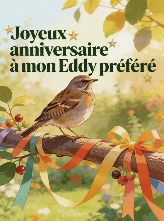 Joyeux anniversaire Eddy - Joyeux anniversaire eddy bisous