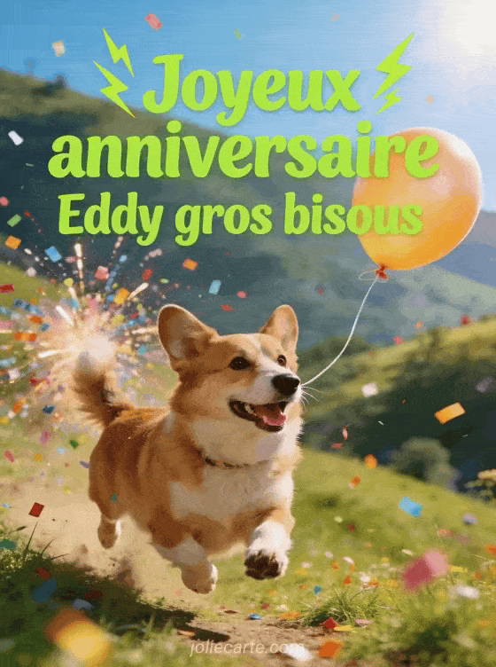 Joyeux anniversaire Eddy - Joyeux anniversaire eddy gros bisous
