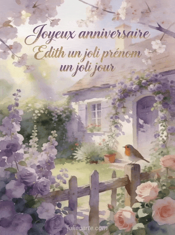Joyeux anniversaire Edith - Joyeux anniversaire edith gif
