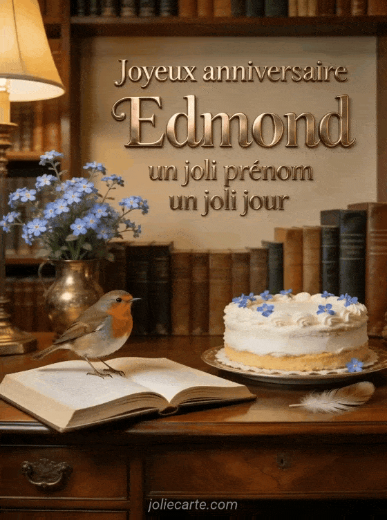 Joyeux anniversaire Edmond - Joyeux anniversaire edmond image
