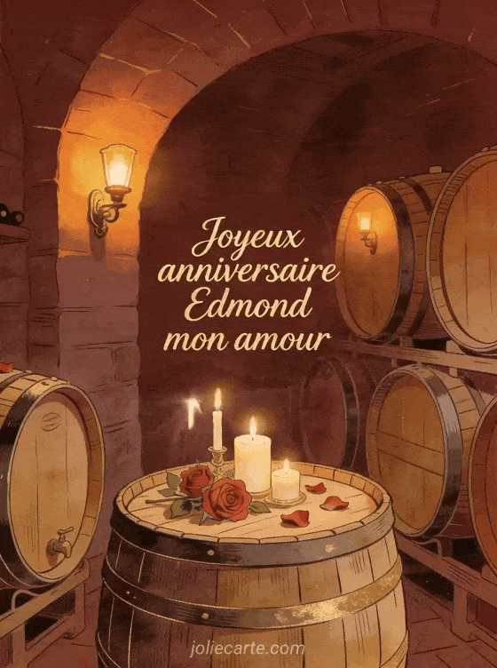Joyeux anniversaire Edmond - Joyeux anniversaire edmond mon amour
