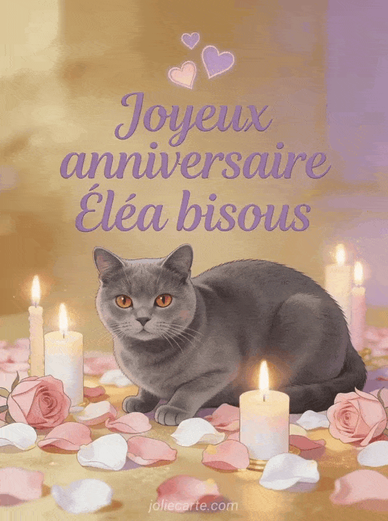 Joyeux anniversaire Éléa - Joyeux anniversaire elea bisous