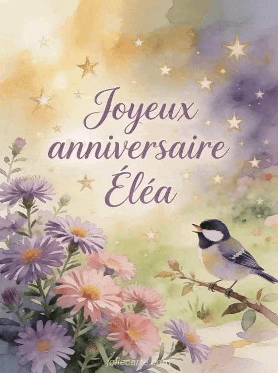 Joyeux anniversaire Éléa - Joyeux anniversaire elea gif