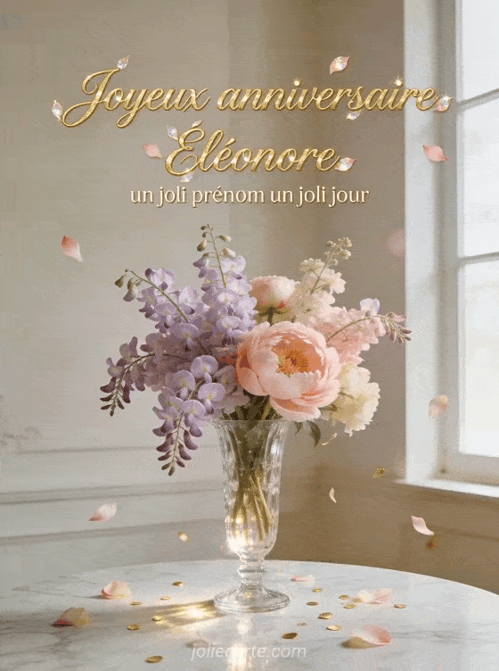 Joyeux anniversaire Éléonore - Joyeux anniversaire eleonore fleurs