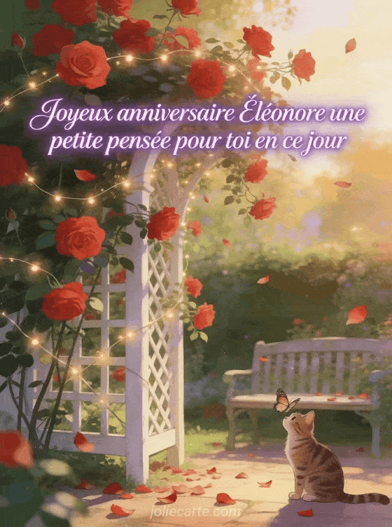 Joyeux anniversaire Éléonore - Joyeux anniversaire eleonore gros bisous