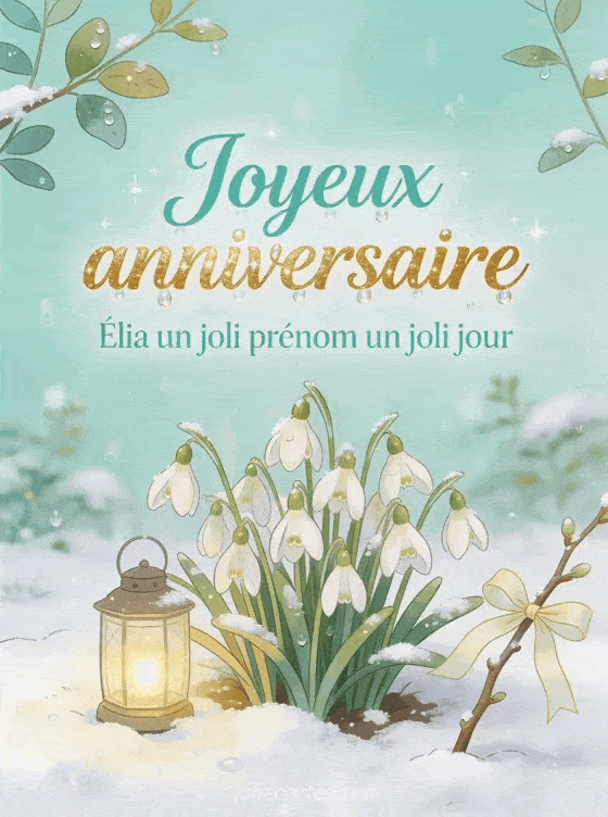 Joyeux anniversaire Élia - Joyeux anniversaire elia fleurs