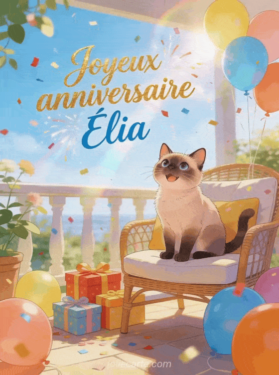 Joyeux anniversaire Élia - Joyeux anniversaire elia image