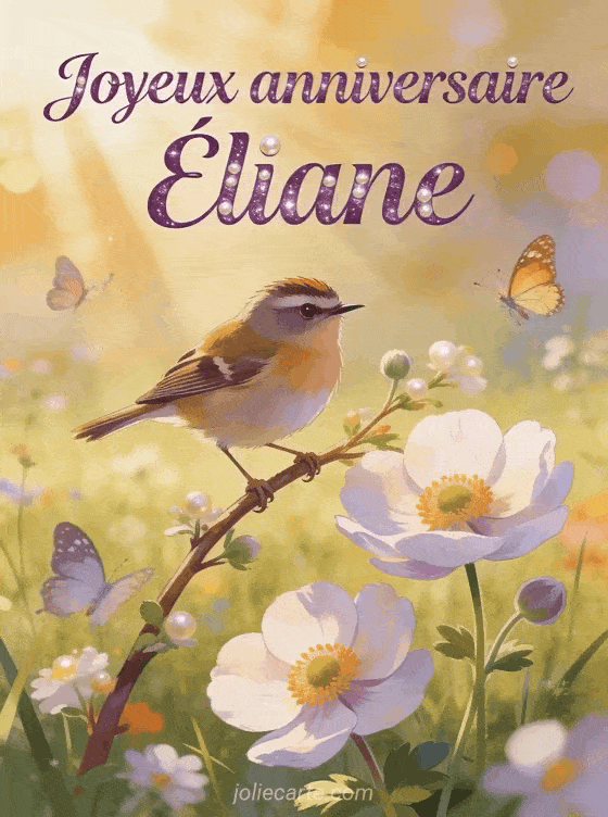 Joyeux anniversaire Éliane - Joyeux anniversaire eliane fille