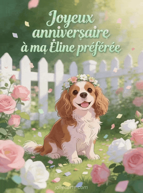 Joyeux anniversaire Éline - Joyeux anniversaire eline gif