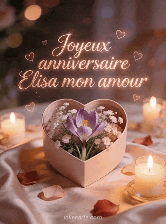 Joyeux anniversaire Elisa - Joyeux anniversaire elisa mon amour