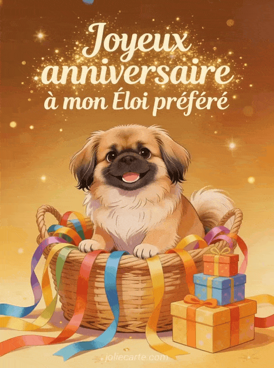 Joyeux anniversaire Éloi - Joyeux anniversaire eloi gif anime