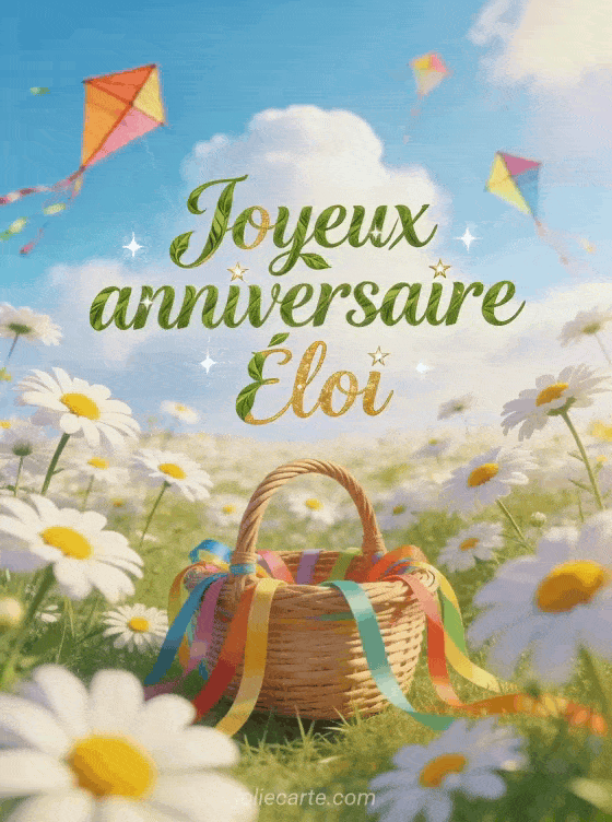 Joyeux anniversaire Éloi - Joyeux anniversaire eloi fleurs