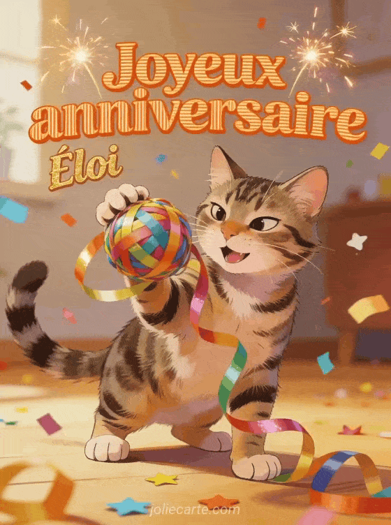 Joyeux anniversaire Éloi - Joyeux anniversaire eloi gif