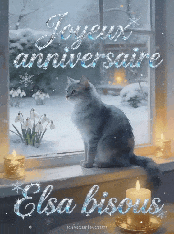 Joyeux anniversaire Elsa - Joyeux anniversaire elsa bisous