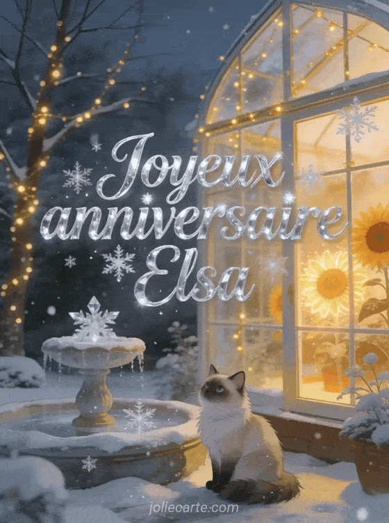 Joyeux anniversaire Elsa - Joyeux anniversaire elsa image