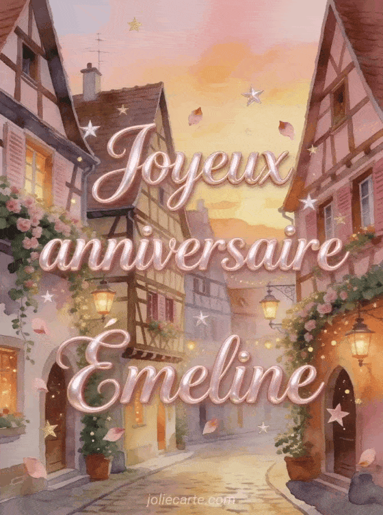Joyeux anniversaire Émeline - Joyeux anniversaire emeline gif