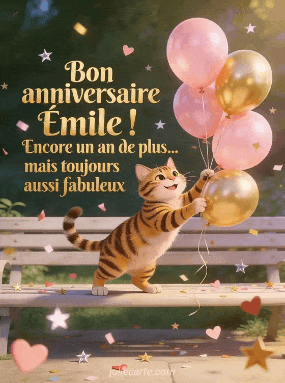 Joyeux anniversaire Emile - Bon anniversaire emile