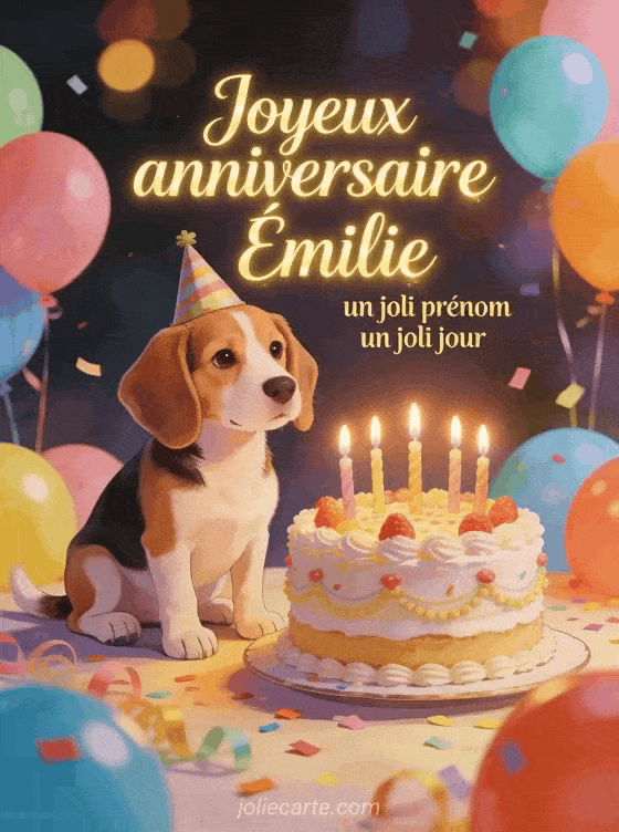 Joyeux anniversaire Émilie - Joyeux anniversaire emilie image