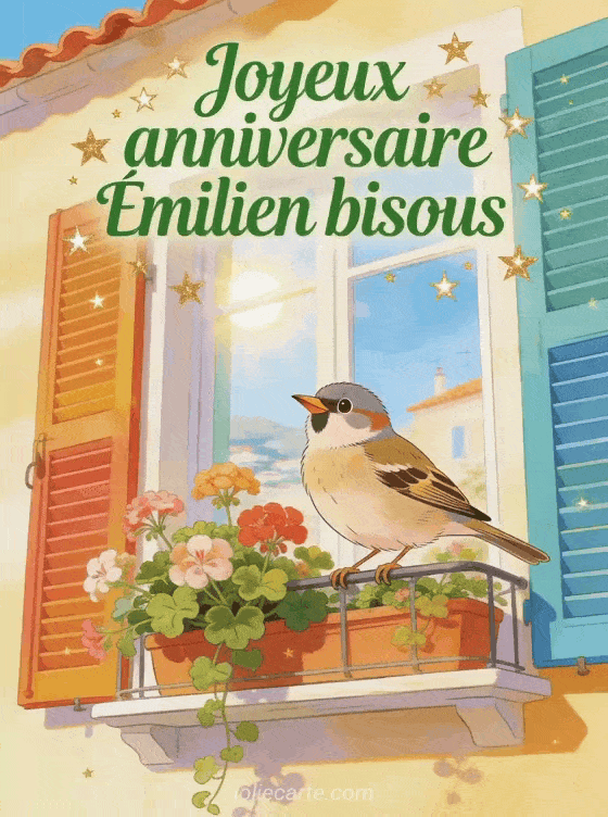 Joyeux anniversaire Émilien - Joyeux anniversaire emilien bisous