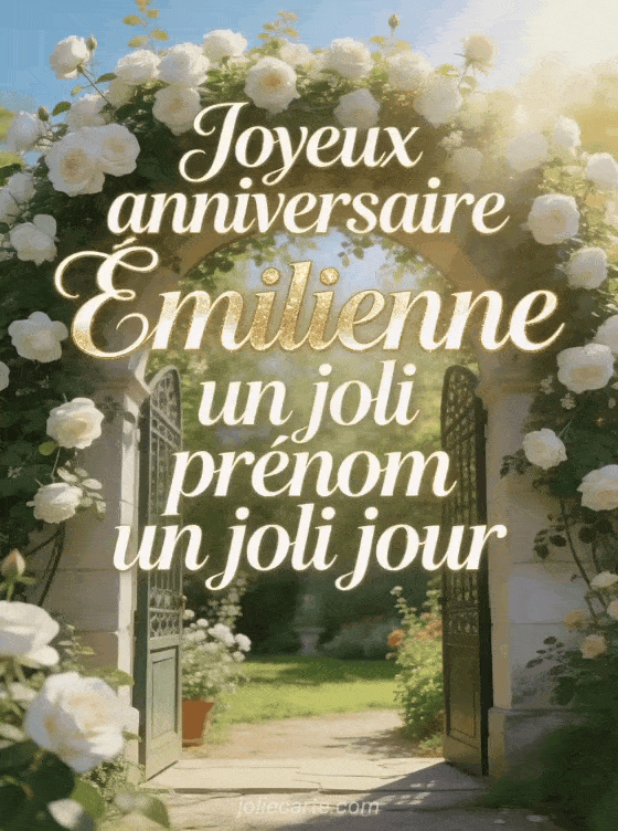 Joyeux anniversaire Émilienne - Joyeux anniversaire emilienne bisous