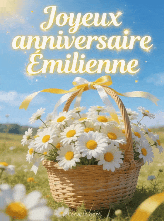 Joyeux anniversaire Émilienne - Joyeux anniversaire emilienne fleurs