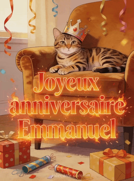 Joyeux anniversaire Emmanuel - Joyeux anniversaire emmanuel gif