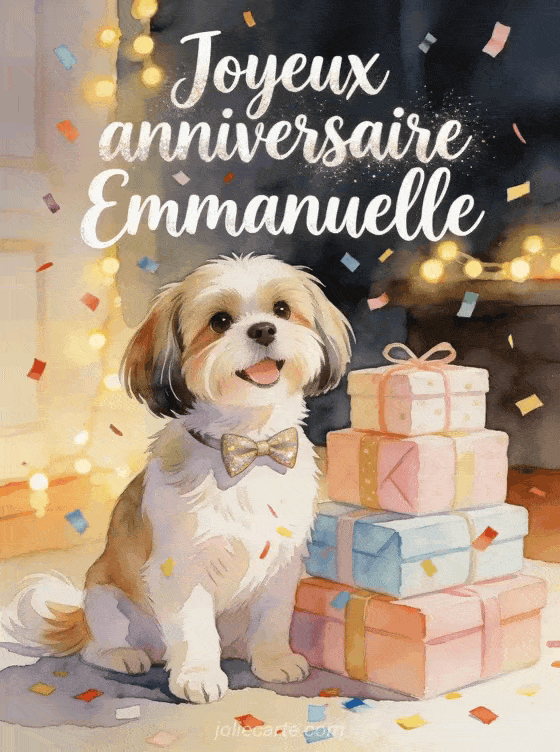 Joyeux anniversaire Emmanuelle - Joyeux anniversaire emmanuelle gif