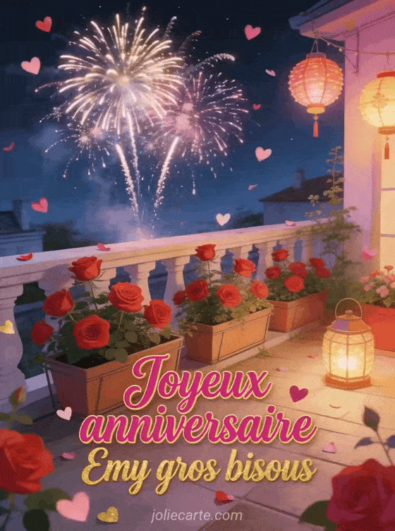 Joyeux anniversaire Emy - Joyeux anniversaire emy gros bisous