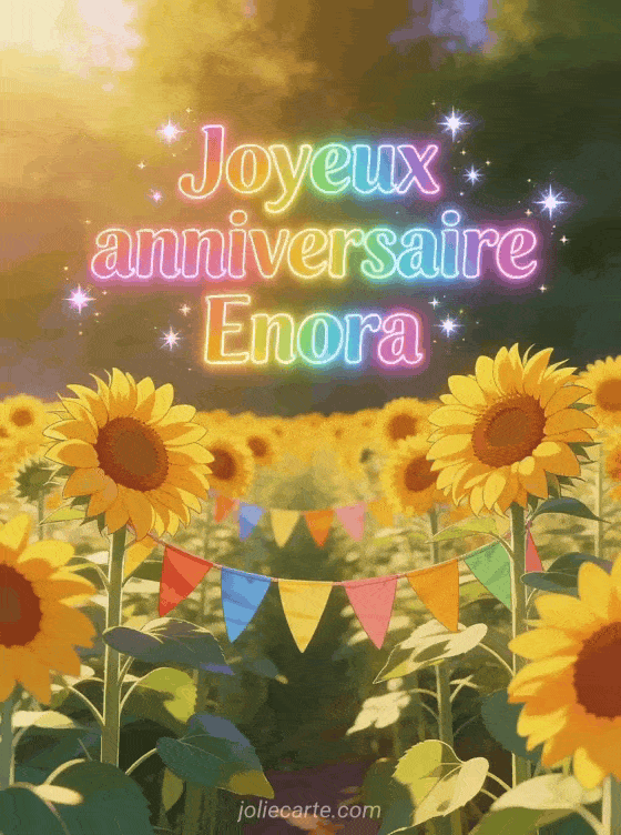 Joyeux anniversaire Enora - Joyeux anniversaire enora gif anime