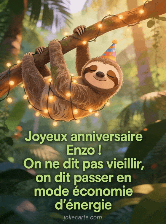Joyeux anniversaire Enzo - Joyeux anniversaire enzo humour