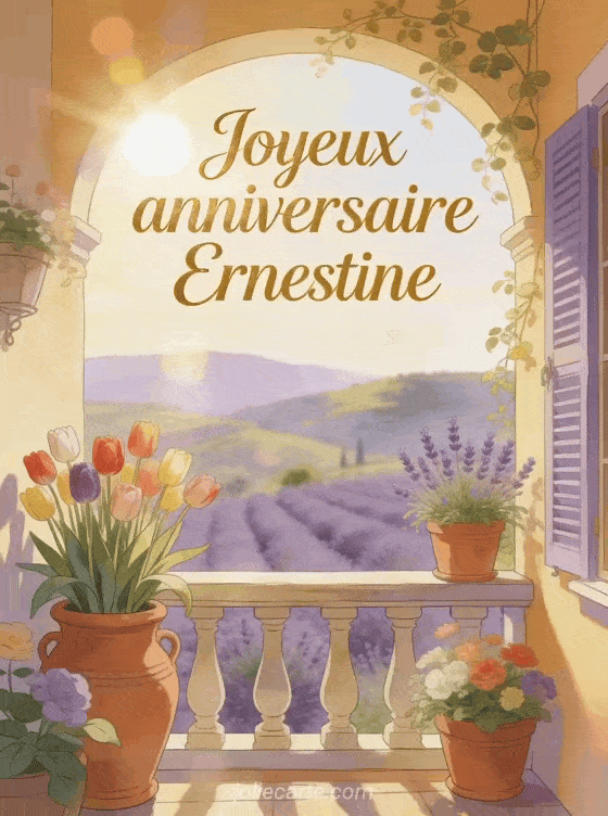 Joyeux anniversaire Ernestine - Joyeux anniversaire ernestine gif