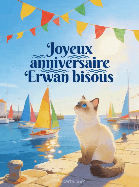 Joyeux anniversaire Erwan - Joyeux anniversaire erwan bisous