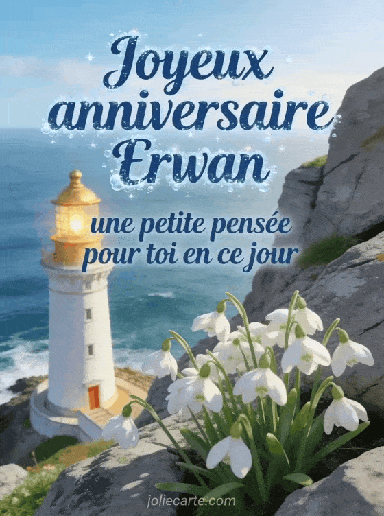 Joyeux anniversaire Erwan - Joyeux anniversaire erwan gros bisous