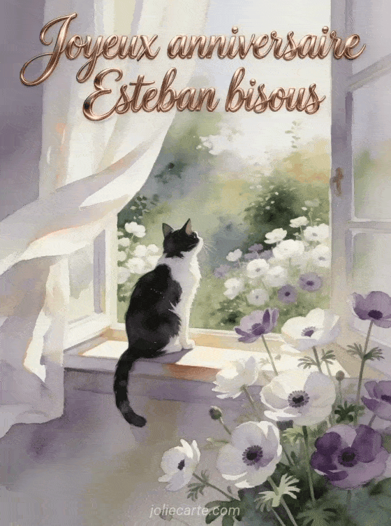 Joyeux anniversaire Esteban - Joyeux anniversaire esteban bisous