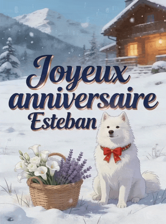 Joyeux anniversaire Esteban - Joyeux anniversaire esteban gif