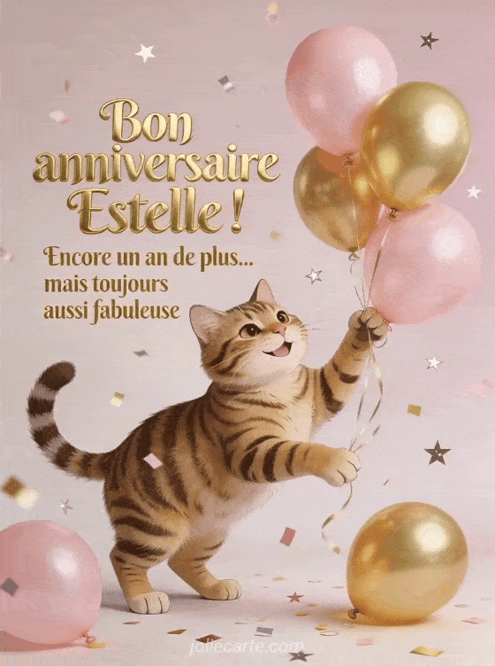 Joyeux anniversaire Estelle - Bon anniversaire estelle