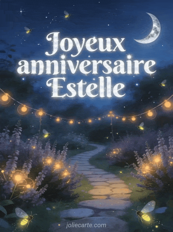 Joyeux anniversaire Estelle - Joyeux anniversaire estelle image