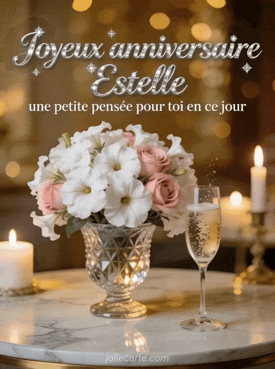 Joyeux anniversaire Estelle - Joyeux anniversaire estelle femme