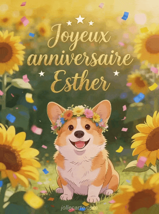 Joyeux anniversaire Esther - Joyeux anniversaire esther image